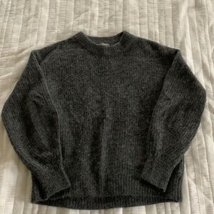 Everlane alpaca sweater! So soft!!
